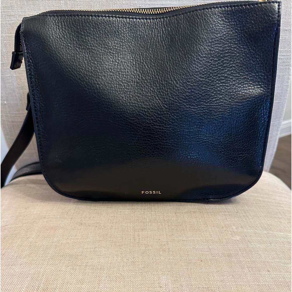 Black Fossil Purse